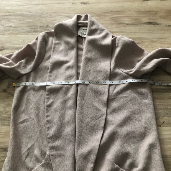 Wilfred Women's Light Beige Open-Front Blazer - Picture 6 of 7